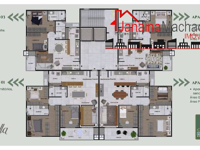 #116 - Apartamento para Venda em Carazinho - RS